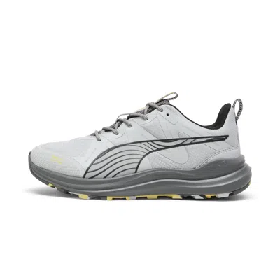 Puma Reflect Lite Trail Marbled Shoes In Gray