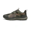 Puma Reflect Lite Trail Ptx Running Shoes Unisex In Dark Olive- Olive-maple Syrup