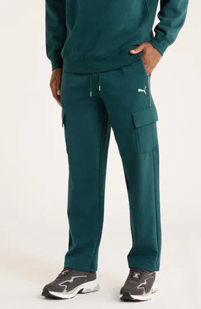 Puma Relaxed Fit Sport Cargo Pants In Green
