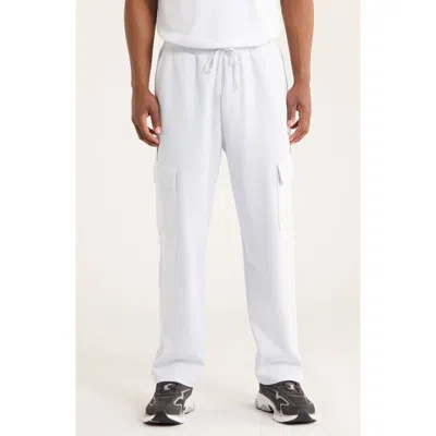 Puma Relaxed Fit Sport Cargo Pants In White