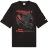 Puma Relaxed Formula 1® Graphic T-shirt In Black