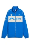 Puma Relaxed Speed Driver Series Graphic Track Jacket In  Team Royal