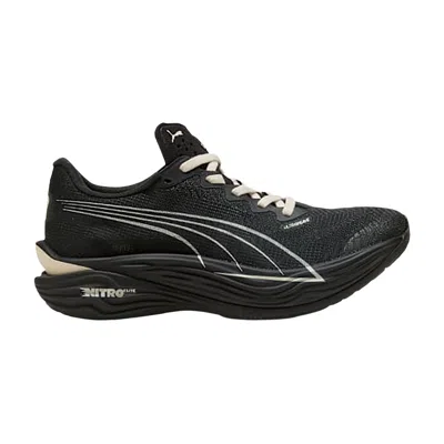 Pre-owned Puma Represent X  Wmns Deviate Nitro Elite 3 'black Alpine Snow' | Women's Size 7