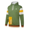 Puma Retro Embroidered Logo Contrasting Colors Sports Dark Green