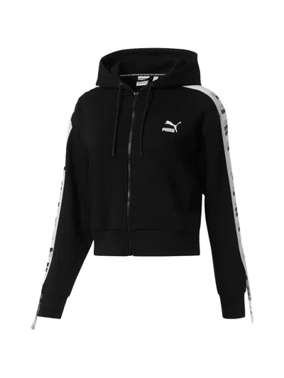 Puma Revolt Full-zip Hoodie In Black
