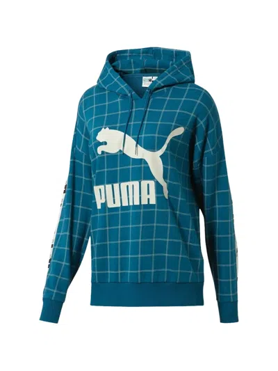 Puma Revolt Hoodie In Blue