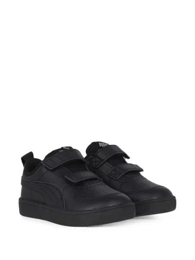 Puma Babies' Rickie Touch-strap Sneakers In Black