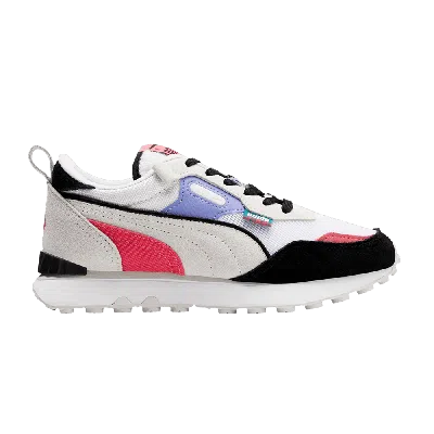 Pre-owned Puma Rider Fv Big Kid 'fandom' In White
