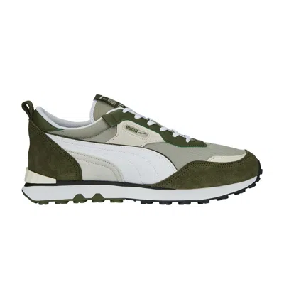 Pre-owned Puma Rider Fv 'birch Tree Green Moss' In Grey