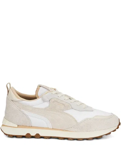 Puma Rider Fv Suede Sneakers In Neutral