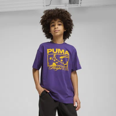 Puma Kids' Rival Rage T-shirt I In Purple