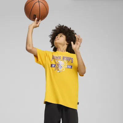 Puma Kids' Rival Rage T-shirt Iii B In Yellow