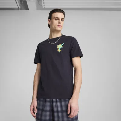 Puma Road To Unity Men's Graphic T-shirt In Blue