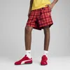 Puma Road To Unity Men's Relaxed 6" Woven Shorts In Red