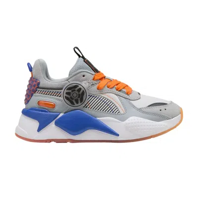 Pre-owned Puma Rocket League X Rs-x Big Kid 'champions Road' | Grey | Kid's Size 6.5