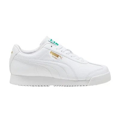 Pre-owned Puma Roma 24 Standard Big Kid 'white' | Kid's Size 6.5