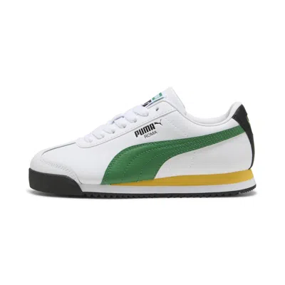 Puma Roma 24 Standard Big Kids' Sneakers In White
