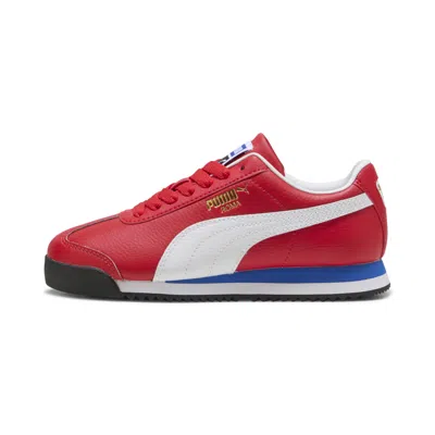 Puma Roma 24 Standard Big Kids' Sneakers In Red