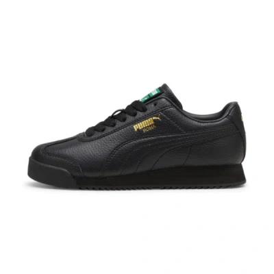 Puma Roma 24 Standard Big Kids' Sneakers In Black
