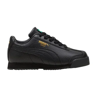 Pre-owned Puma Roma 24 Standard Little Kid 'black' | Kid's Size 3.5