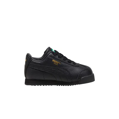 Pre-owned Puma Roma 24 Standard Toddler 'black' | Infant Size 8