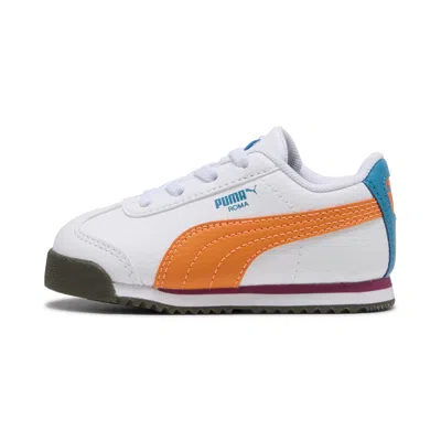 Puma Babies' Roma 24 Standard Toddlers' Sneakers In White