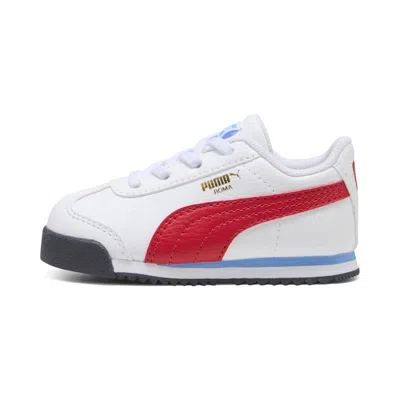 Puma Babies' Roma 24 Standard Toddlers' Sneakers In White