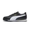 Puma Women's Roma Casual Sneakers From Finish Line In Black