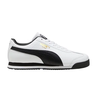 Pre-owned Puma Roma 24 'white Black'