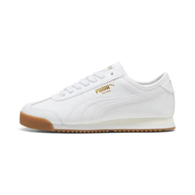 Puma Roma 68 Revival Men's Sneakers In White-warm White-gum
