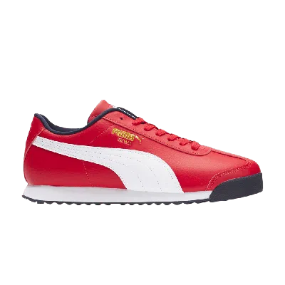 Pre-owned Puma Roma 'country Pack - Usa' In Red
