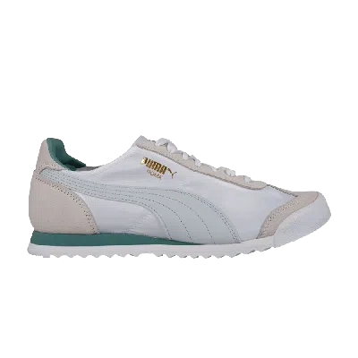 Pre-owned Puma Roma Og Nylon 'white Ice Flow'