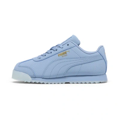 Puma Roma Reversed Mist Little Kids' Sneakers In Zen Blue-icy Blue