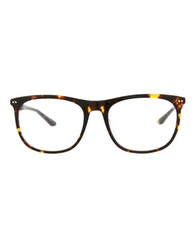 Puma Round-frame Acetate Optical Frames Eyeglass Frame Brown Size 54 Acetate, Metal