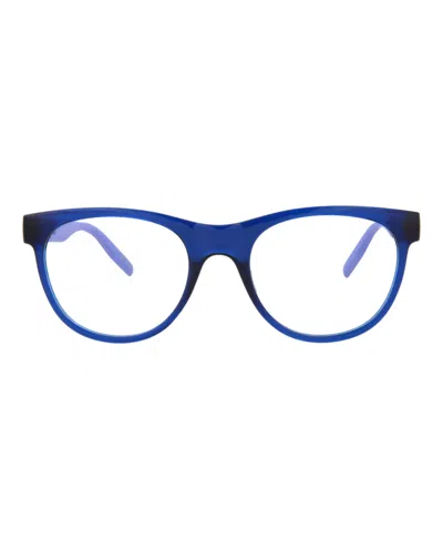 Puma Round-frame Injection Optical Frames In Blue