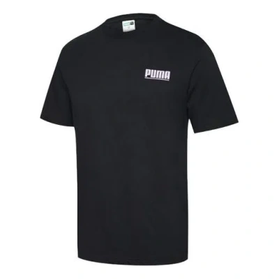 Puma Round Neck Short Sleeve Black