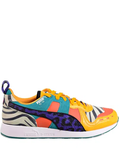Puma Rs-100 Animal Sneakers In Orange