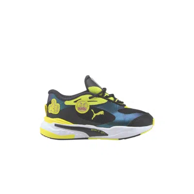 Pre-owned Puma Rs-fast Infant 'emoji' | Black | Infant Size 8