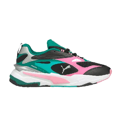 Pre-owned Puma Rs-fast Jr 'pink Parasailing' In Green