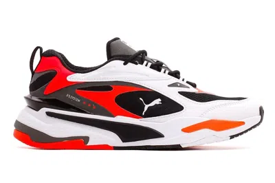 Pre-owned Puma Rs-fast Red Blast In Black/white/red Blast