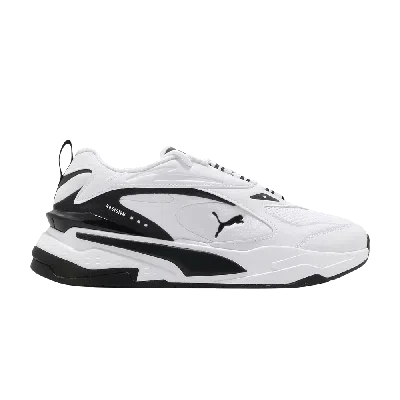 Pre-owned Puma Rs-fast 'white Black'