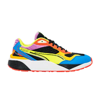 Pre-owned Puma Rs-metric Jr 'lava' In Black