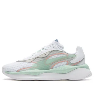 Puma Rs-pure Vision Low Top Shoes/sneakers White Green In Multi