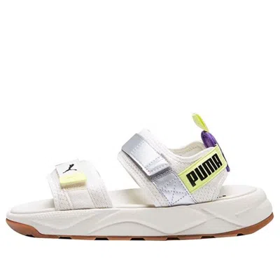 Puma Rs-sandal 'iridescent - White Gum' In Metallic