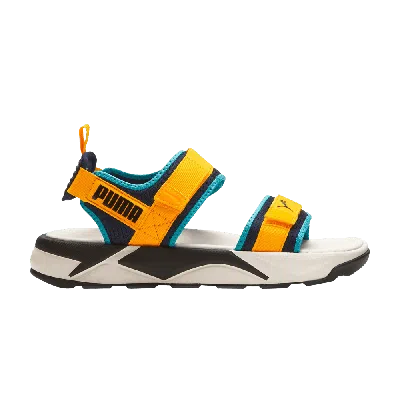 Pre-owned Puma Rs-sandal 'peacoat Spectra Yellow'