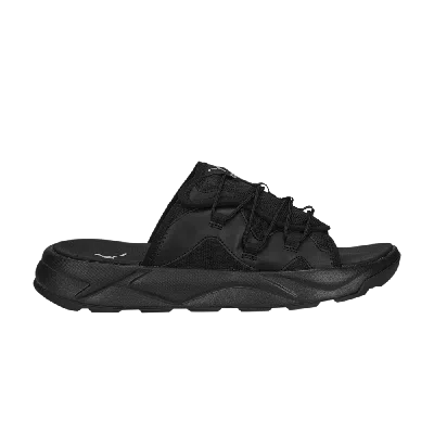 Pre-owned Puma Rs Slides 2 'black Silver'