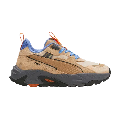 Pre-owned Puma Rs-trck Big Kid 'explore' In Brown