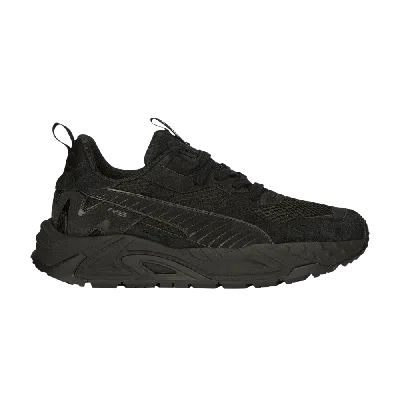 Pre-owned Puma Rs-trck Horizon 'black Silver'