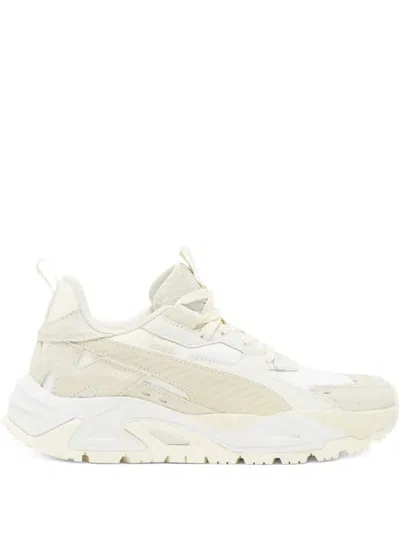 Puma Rs-trck Lace-up Sneakers In Neutral