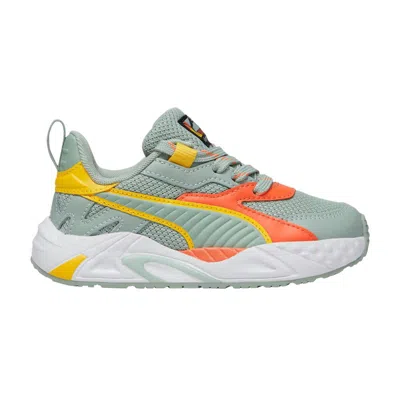 Pre-owned Puma Rs-trck Little Kid 'brand Love' | Green | Kid's Size 3